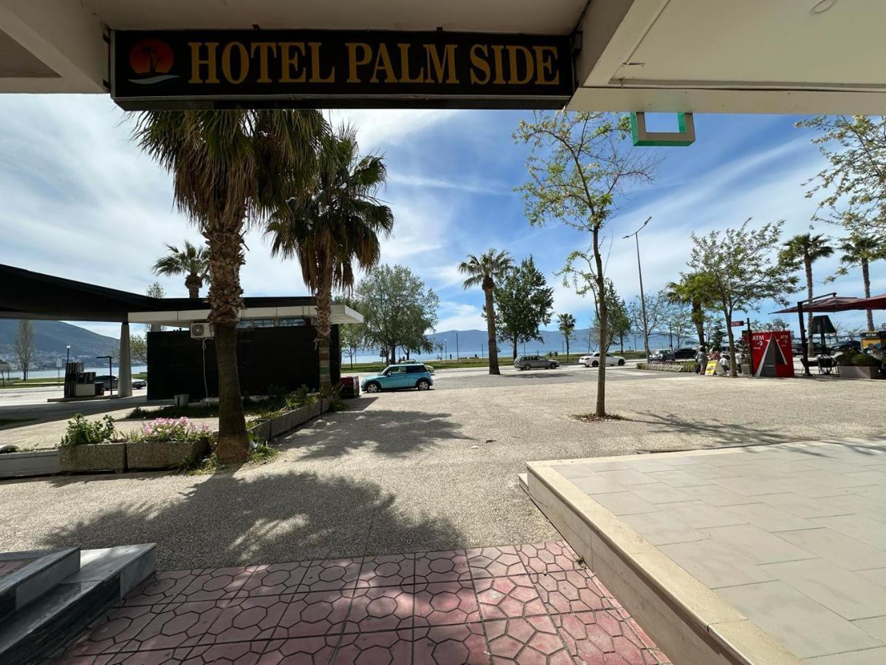 Palm Side Hotel Vlorë Buitenkant foto